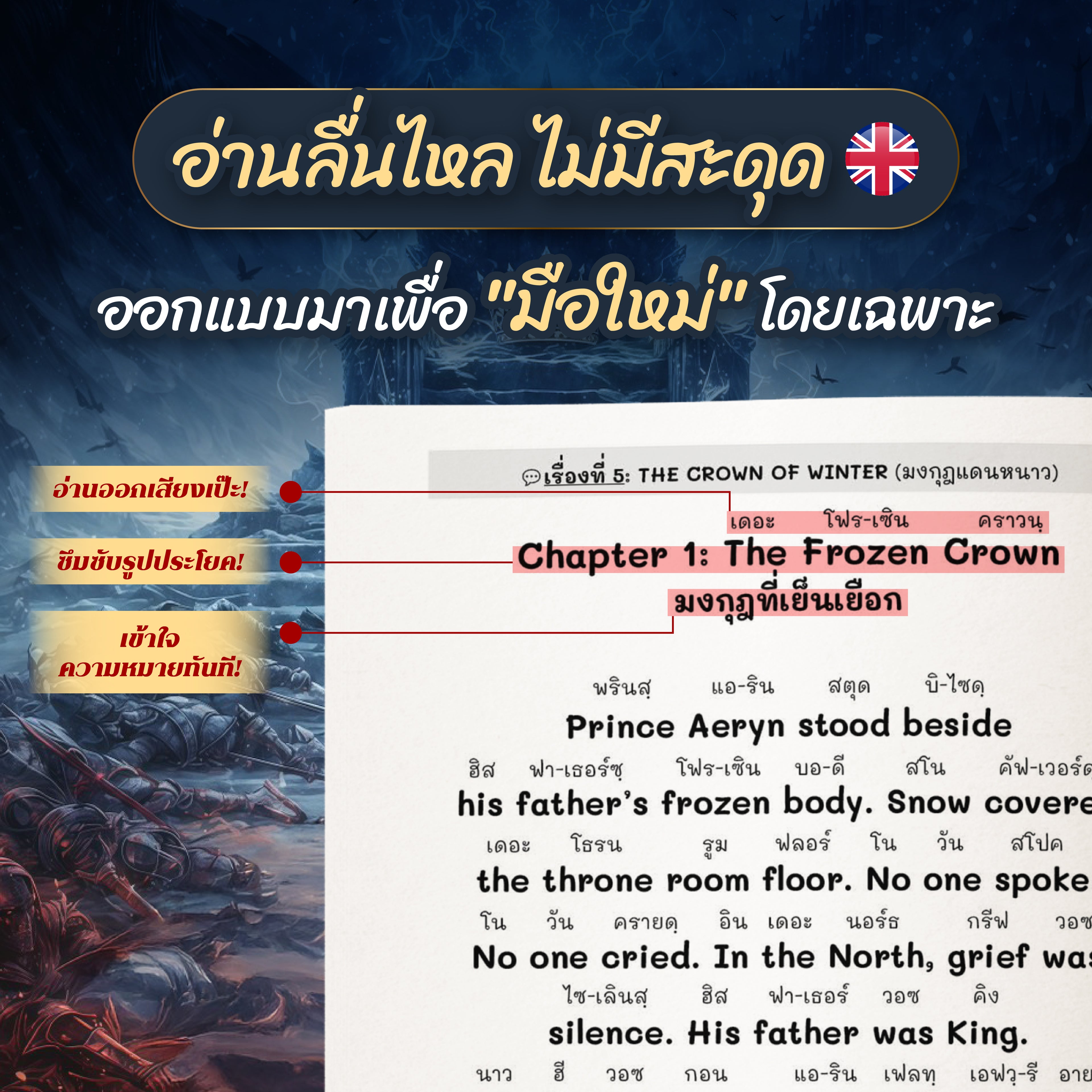 หนังสือ 3,000 คำศัพท์จากนิยายแฟนตาซี