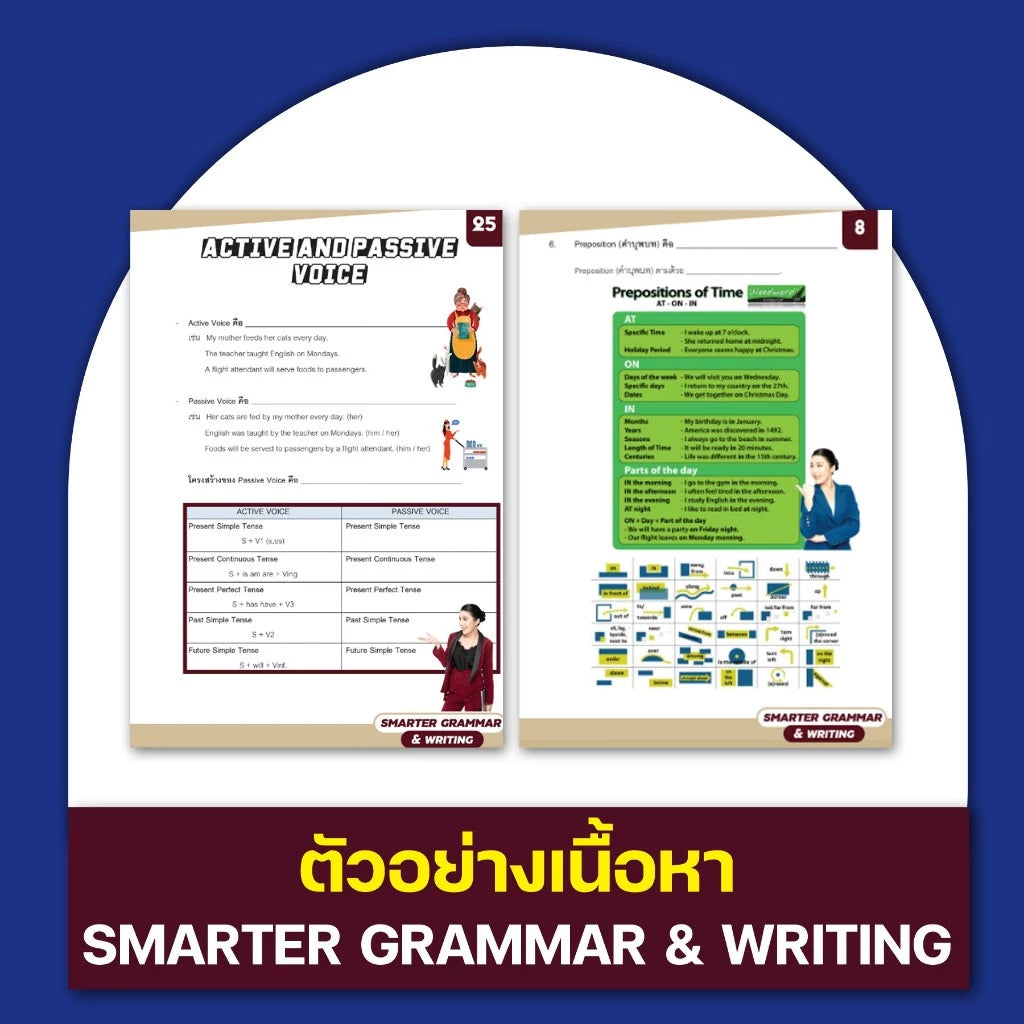หลักสูตร Smarter Grammar & Writing โดย ครูพี่แอน