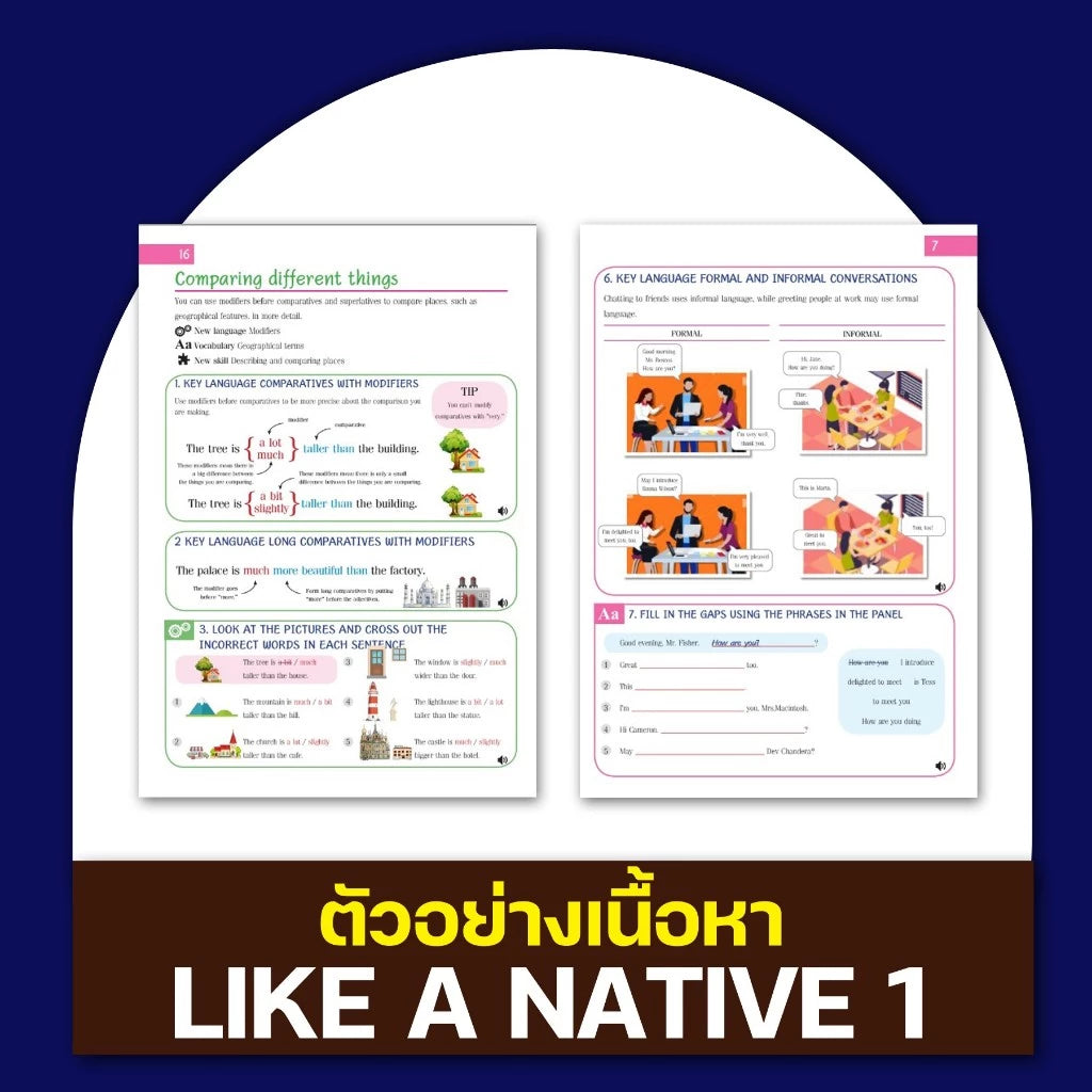 หลักสูตร Like a Native 1
